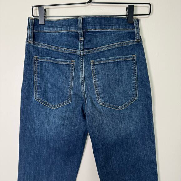 NWT Banana Republic Rigid Bootcut Jean Dark Wash Blue High Rise Womens Size 26/2 - Picture 6 of 13